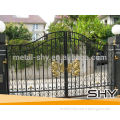 Wrought Iron Sliding Gate,Decorative Iron Sliding Gate for Home,Garden,House